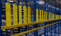 Double wide bays in a major distribution center.