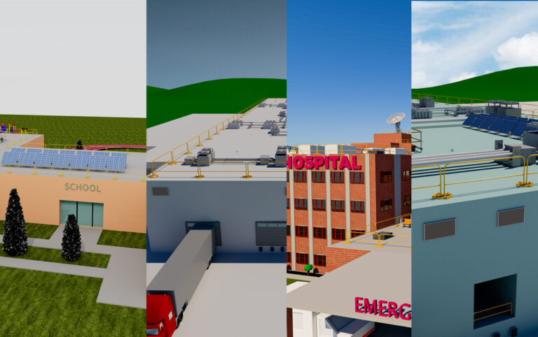 Garlock Safety Systems products designed to protect workers from falling in a variety of settings.