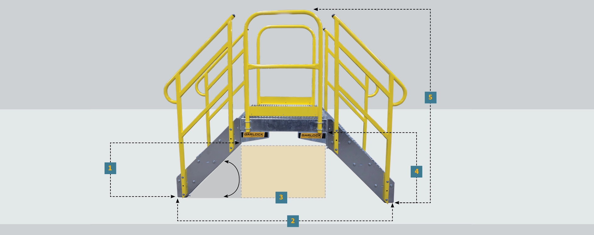 Crossover Stairs Diagram