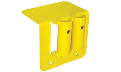 Garlock Safety Systems - Permanent Mount Railing Flush mount wrap over double Post